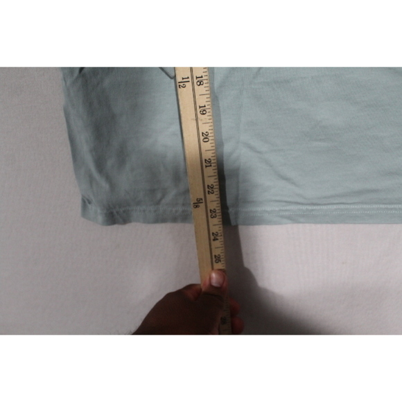 Ivory Ella Men Teal Long Sleeve Shirt Crew Neck Size Small - Picture 6 of 9